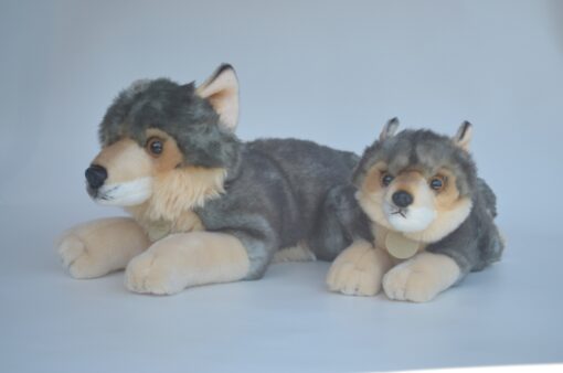 Large/small plush lobo