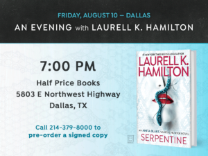 Dallas - An Evening with Laurell K. Hamilton @ Half Price Books | Dallas | Texas | United States