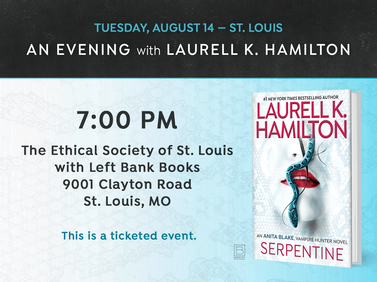 St. Louis – An Evening with Laurell K. Hamilton