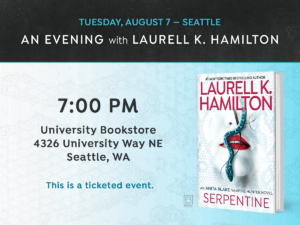 Seattle - An Evening with Laurell K. Hamilton @ University Bookstore | Seattle | Washington | United States