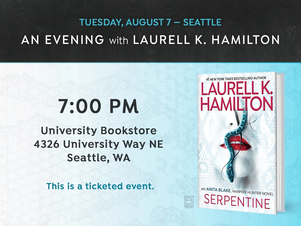 Seattle – An Evening with Laurell K. Hamilton